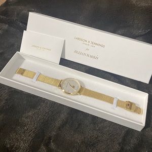 Larson & Jennings STHLM/LDN x Jillian Harris GOLD watch